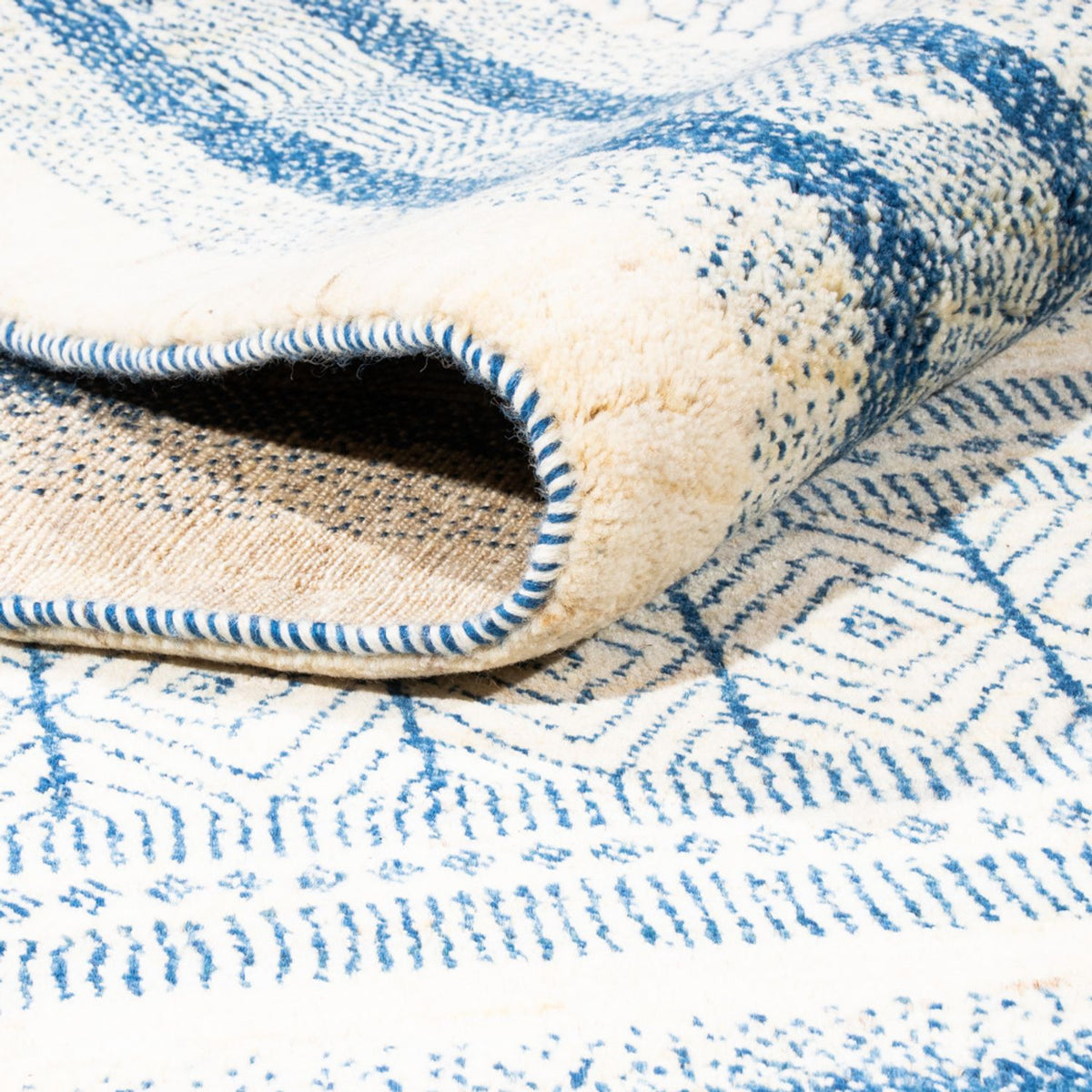 Tapis Gabbeh - Loribaft Persan - 308 x 226 cm - crème