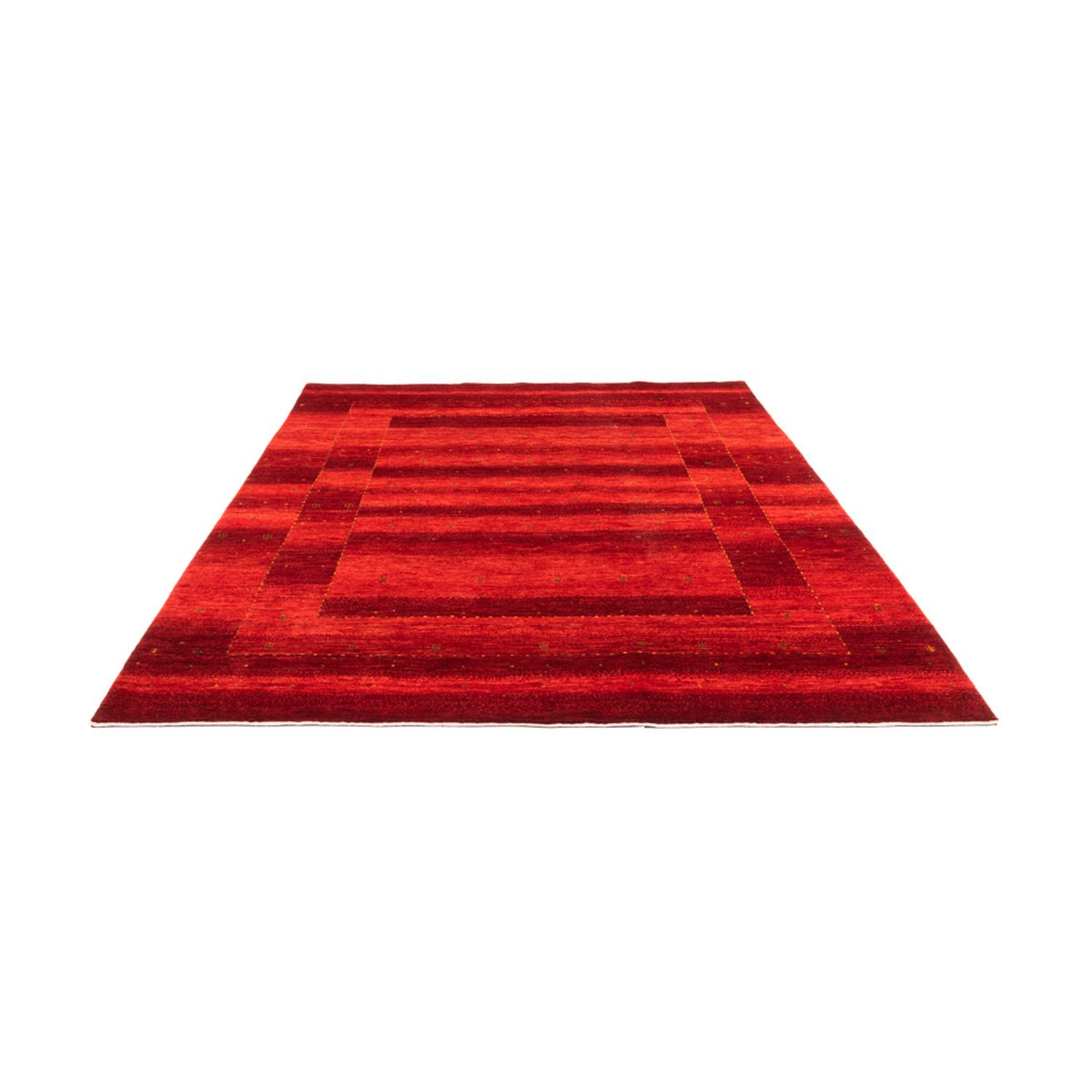 Tapis Gabbeh - Loribaft Persan - 277 x 217 cm - rouge