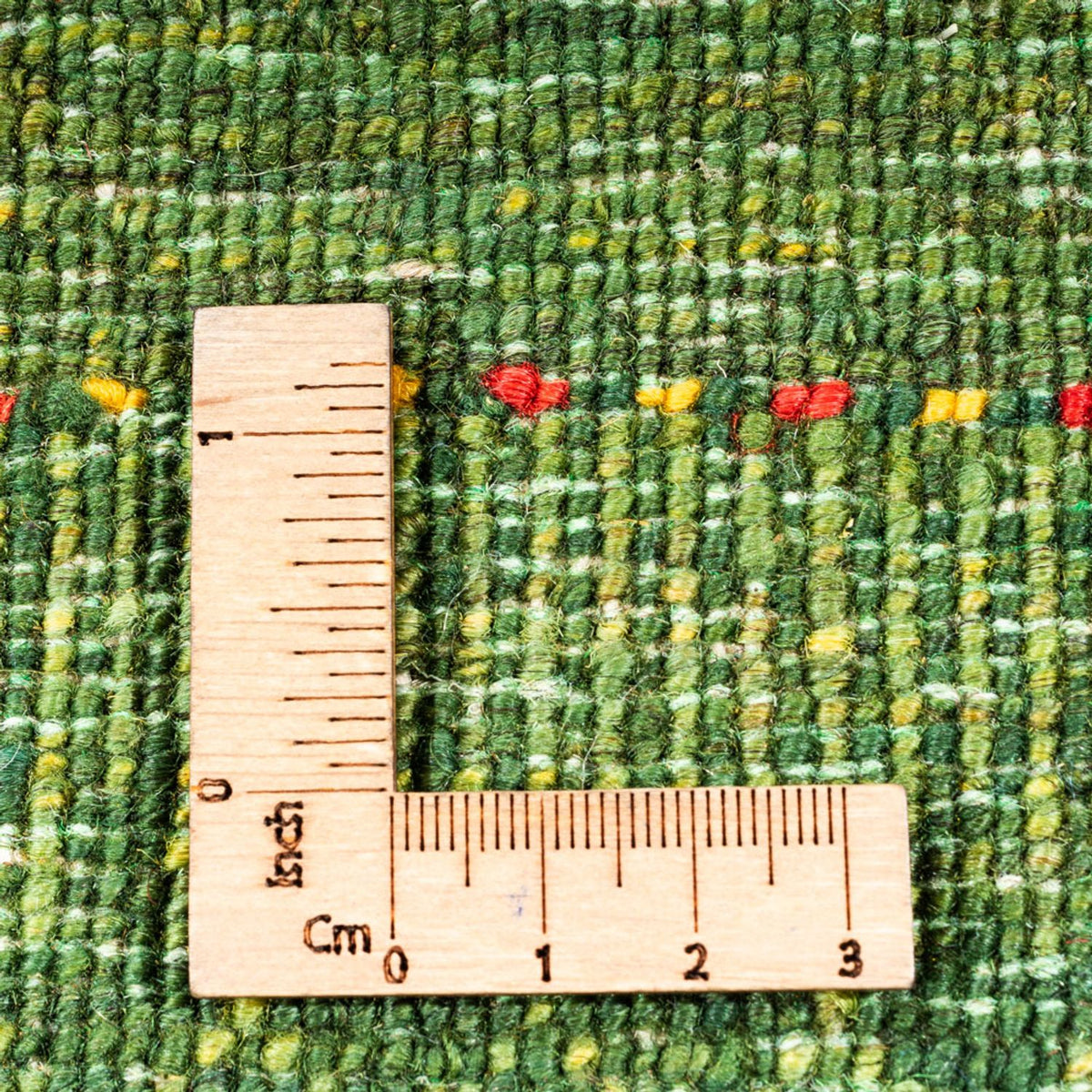 Tapis Gabbeh - Loribaft Persan - 175 x 123 cm - vert