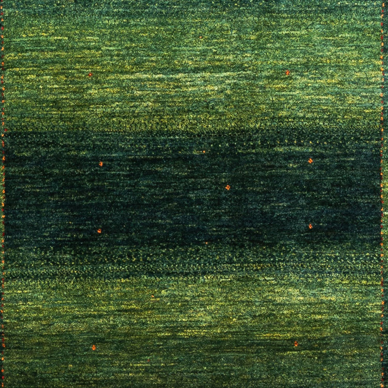 Tapis Gabbeh - Loribaft Persan - 187 x 127 cm - vert