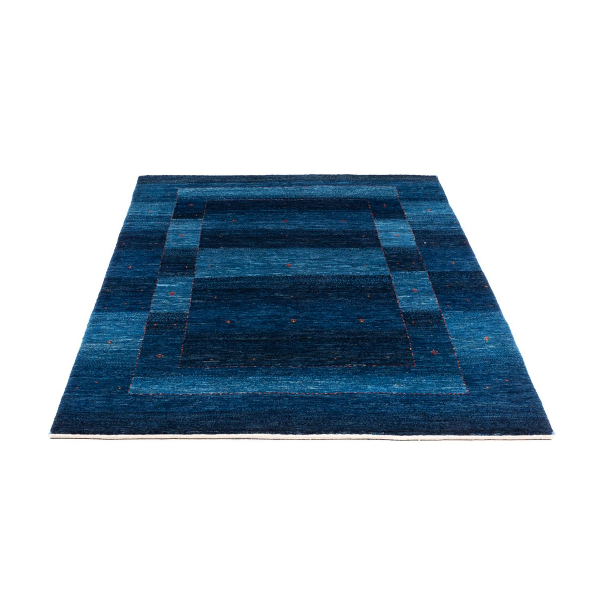 Tapis Gabbeh - Loribaft Persan - 192 x 127 cm - bleu