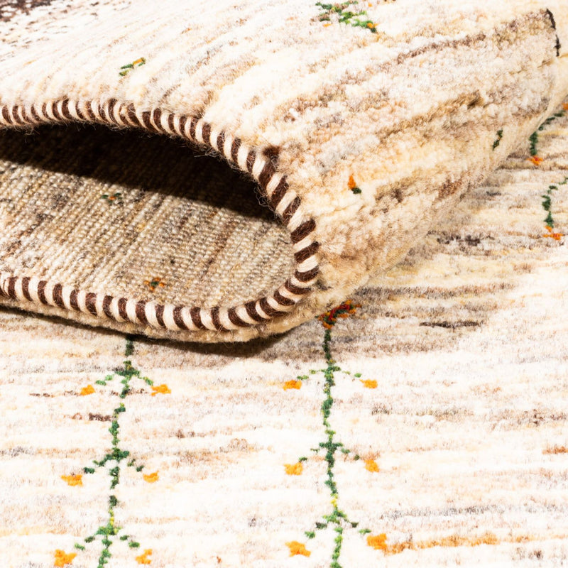 Tapis Gabbeh - Loribaft Persan - 240 x 173 cm - naturel