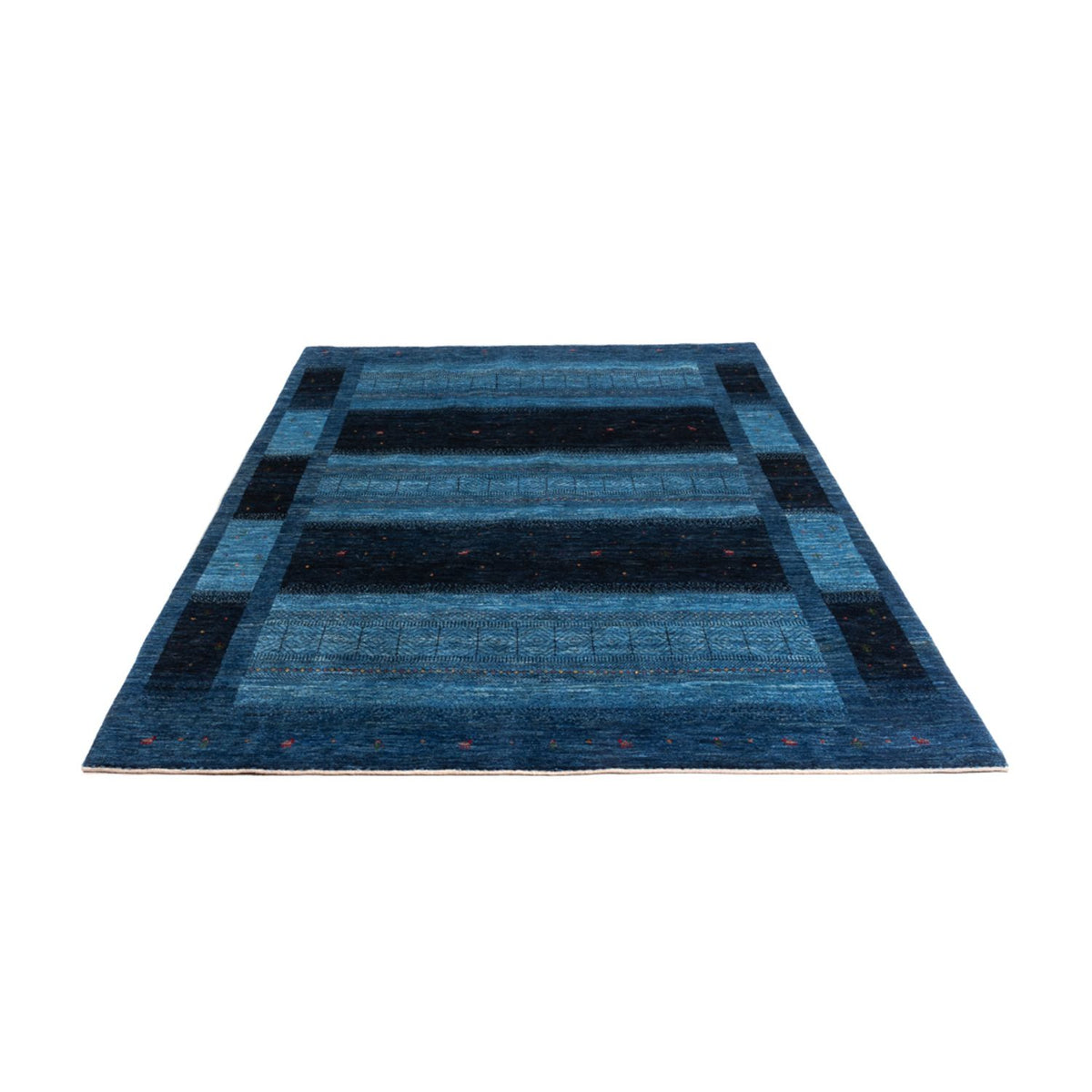 Tapis Gabbeh - Loribaft Persan - 256 x 180 cm - bleu