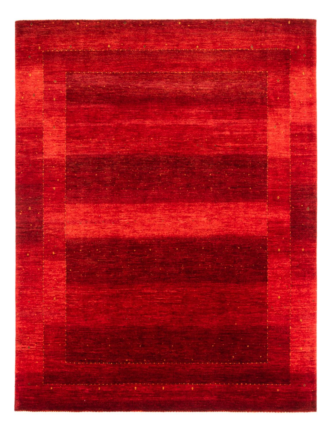 Tapis Gabbeh - Loribaft Persan - 279 x 219 cm - rouge