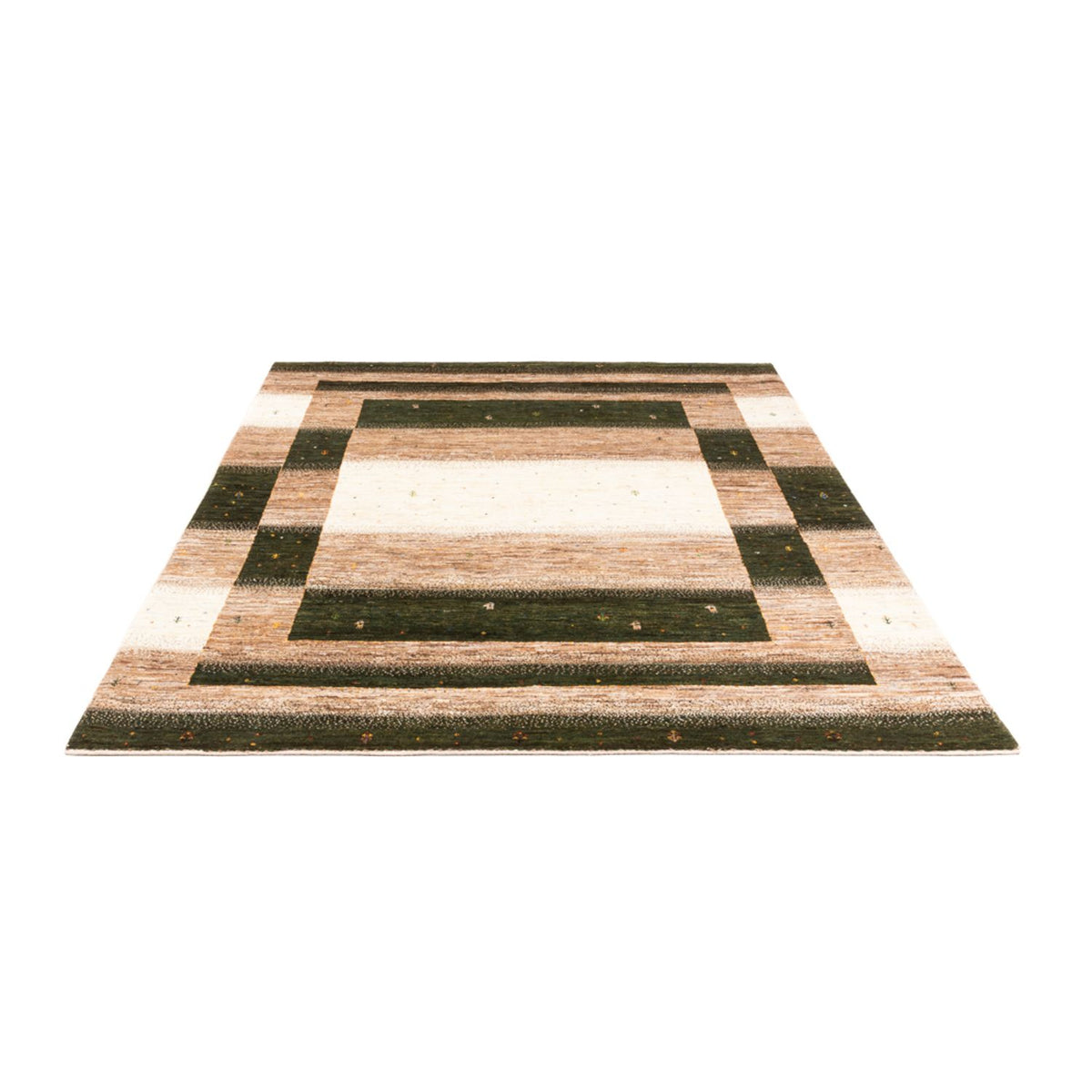Tapis Gabbeh - Loribaft Persan - 228 x 179 cm - naturel