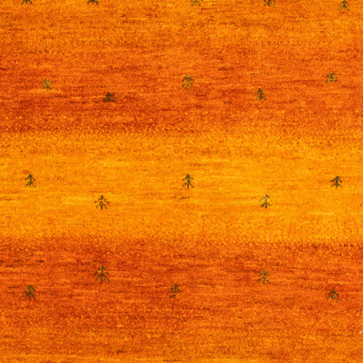 Tapis Gabbeh - Loribaft Persan - 162 x 125 cm - or