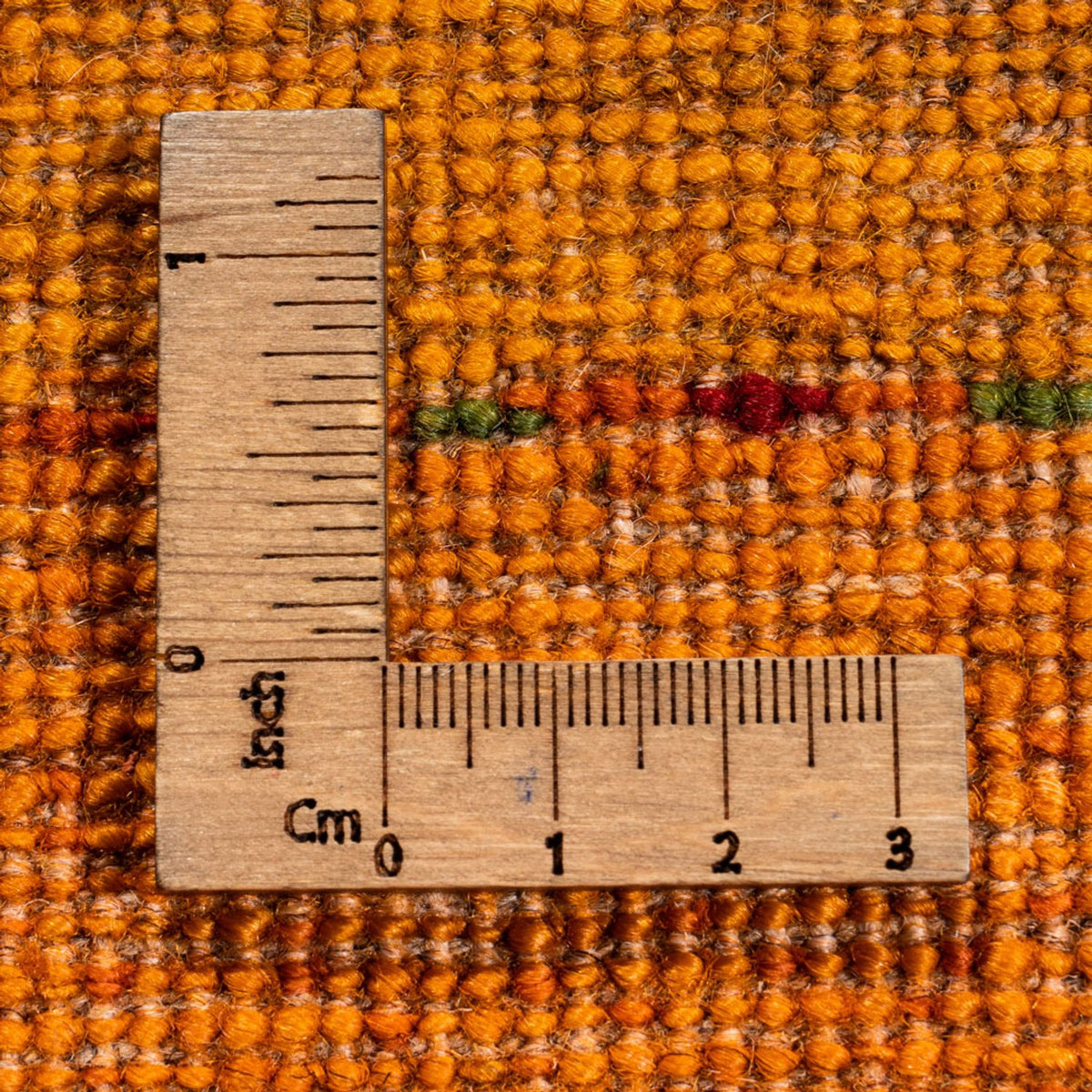 Tapis Gabbeh - Loribaft Persan - 162 x 125 cm - or