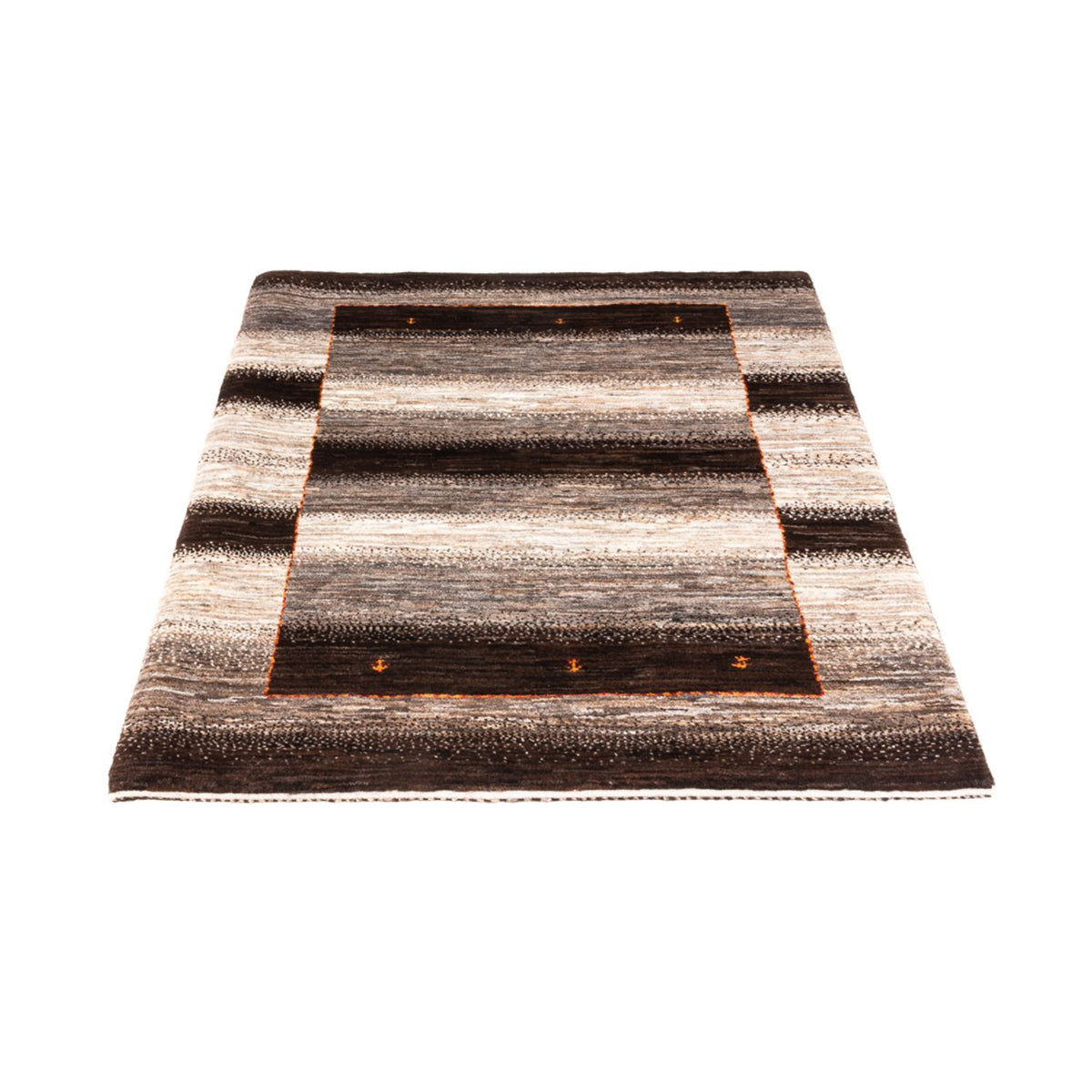 Tapis Gabbeh - Loribaft Persan - 122 x 88 cm - naturel