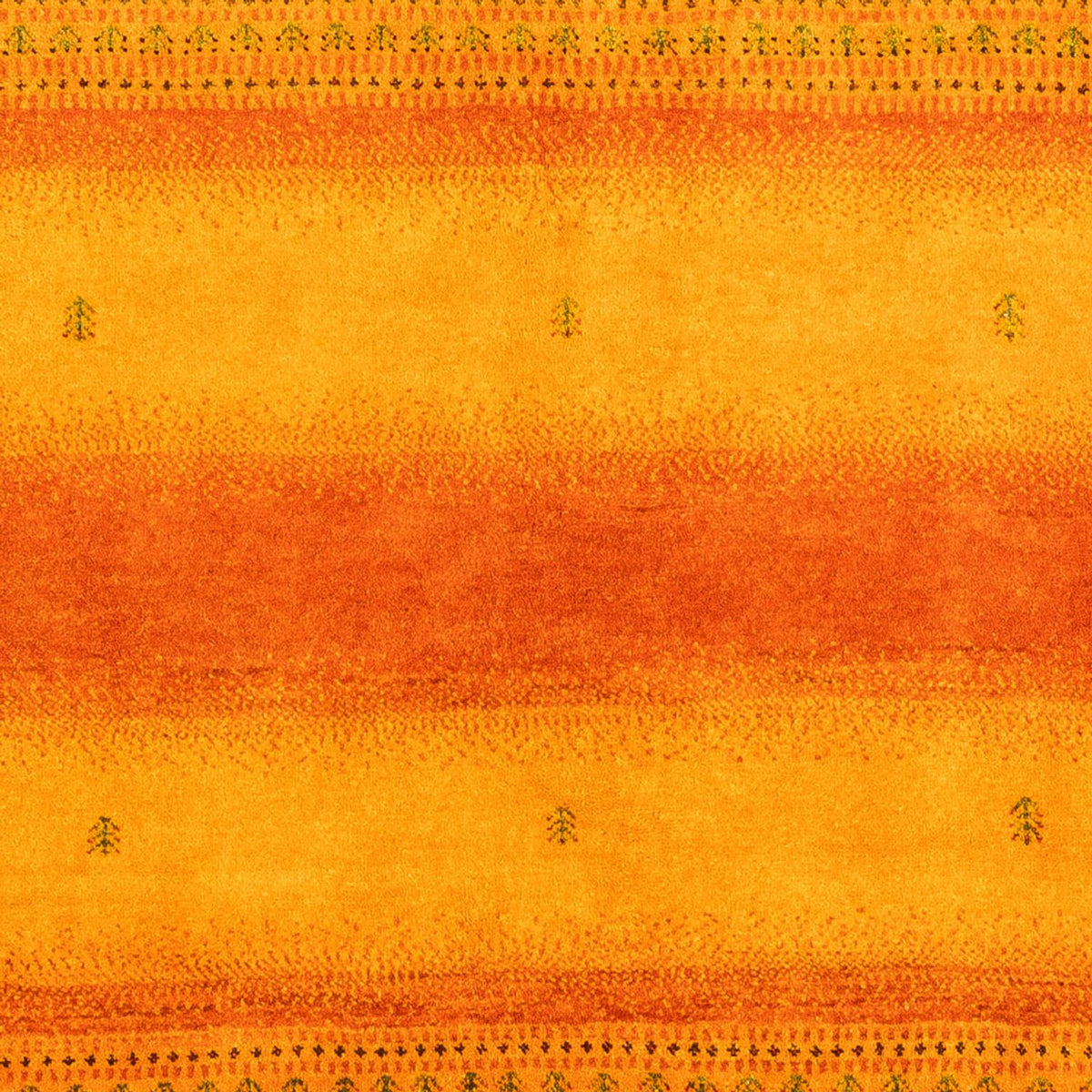 Tapis Gabbeh - Loribaft Persan - 200 x 154 cm - or