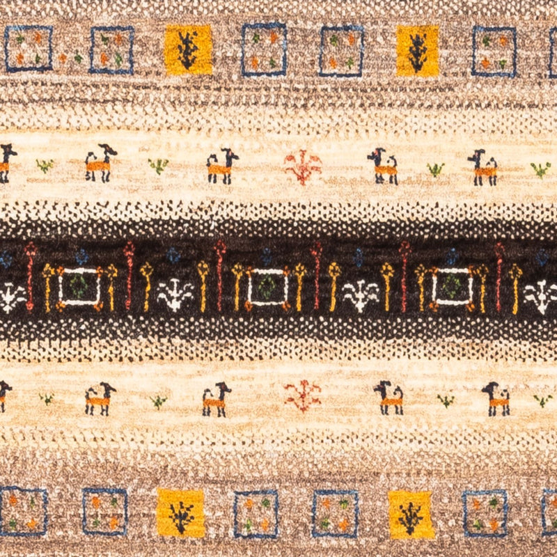 Tapis Gabbeh - Loribaft Persan - Royal - 135 x 87 cm - multicolore