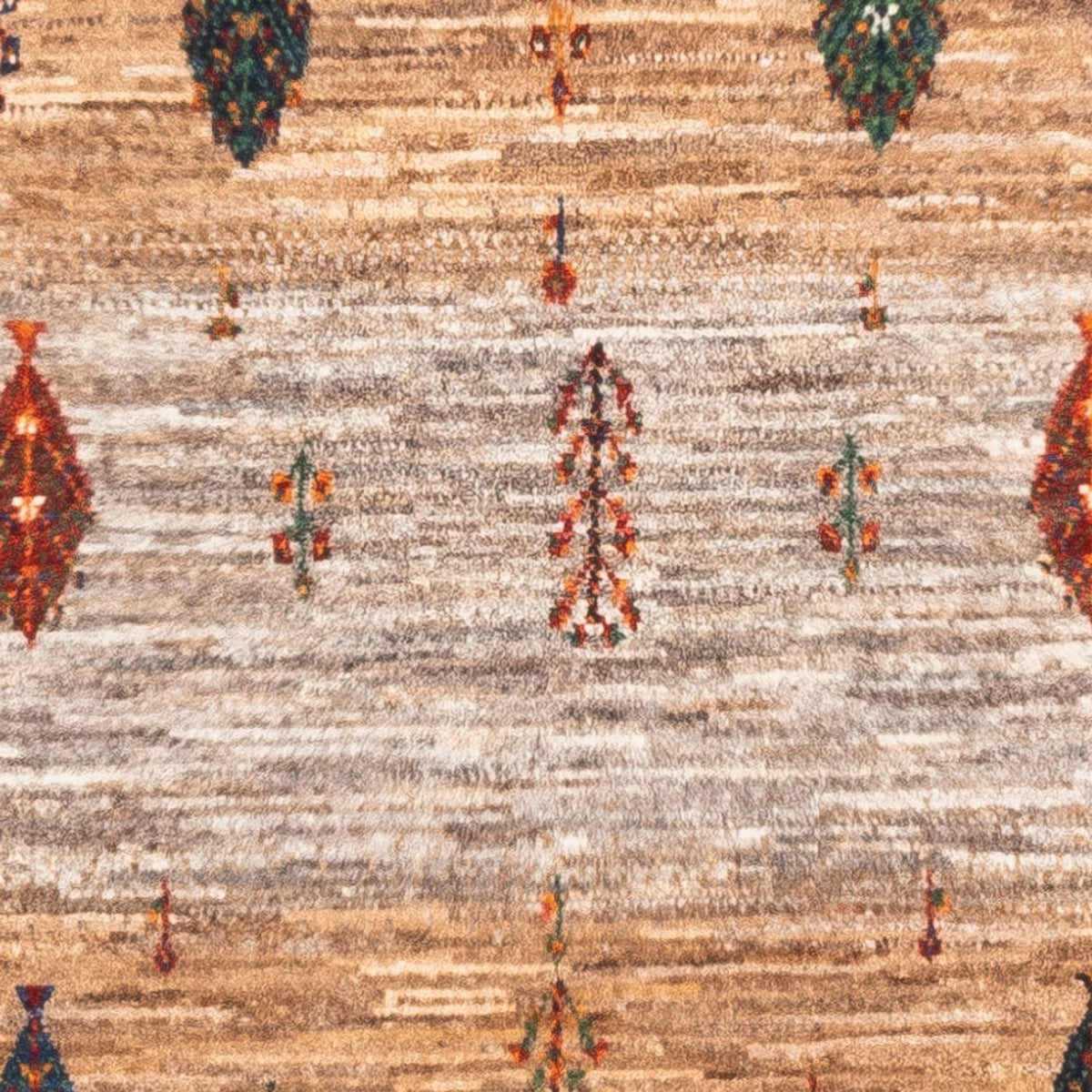 Tapis Gabbeh - Loribaft Persan - Royal - 125 x 85 cm - gris