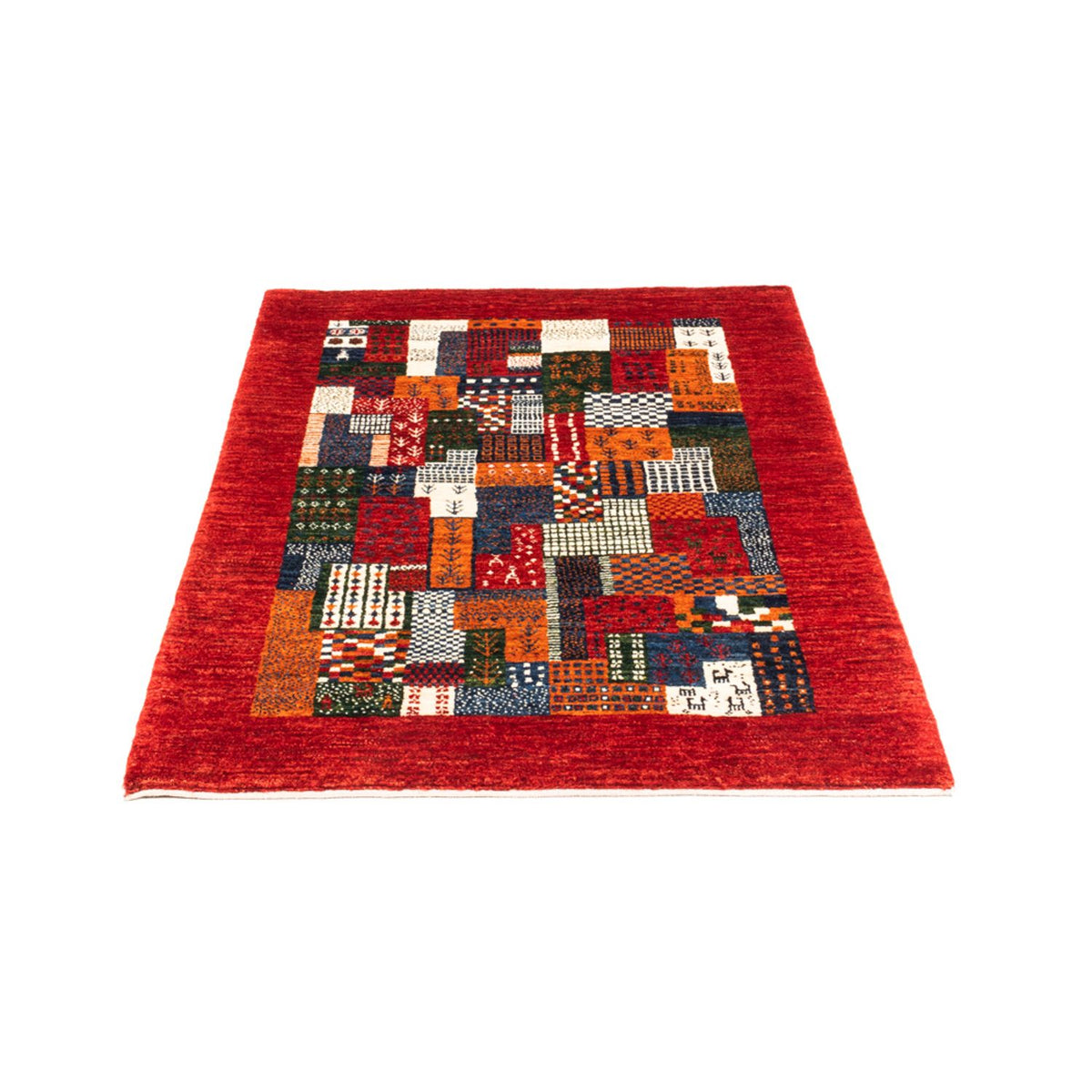 Tapis Gabbeh - Loribaft Persan - Royal - 120 x 80 cm - multicolore