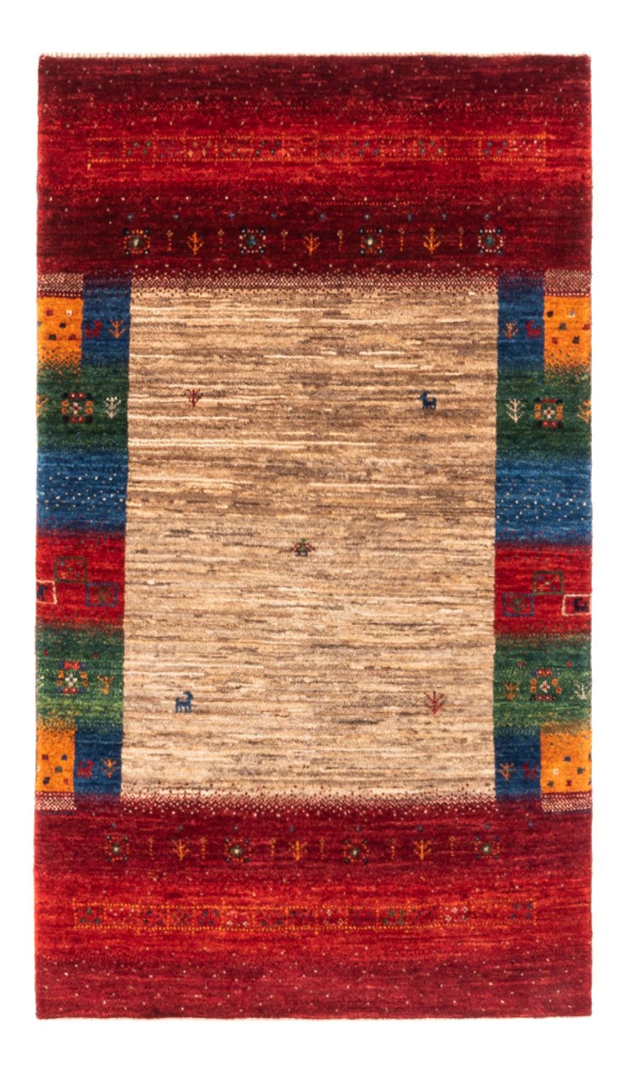 Tapis Gabbeh - Loribaft Persan - Royal - 136 x 85 cm - multicolore