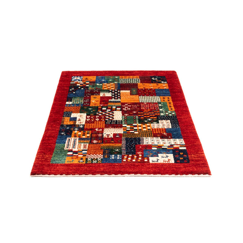 Tapis Gabbeh - Loribaft Persan - Royal - 130 x 86 cm - multicolore