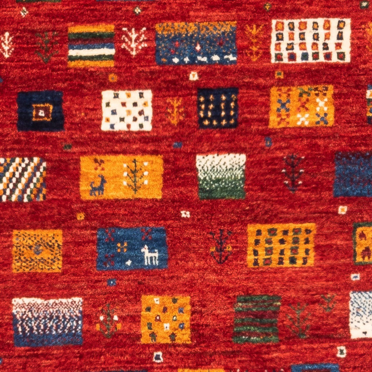 Tapis Gabbeh - Loribaft Persan - Royal - 130 x 85 cm - multicolore