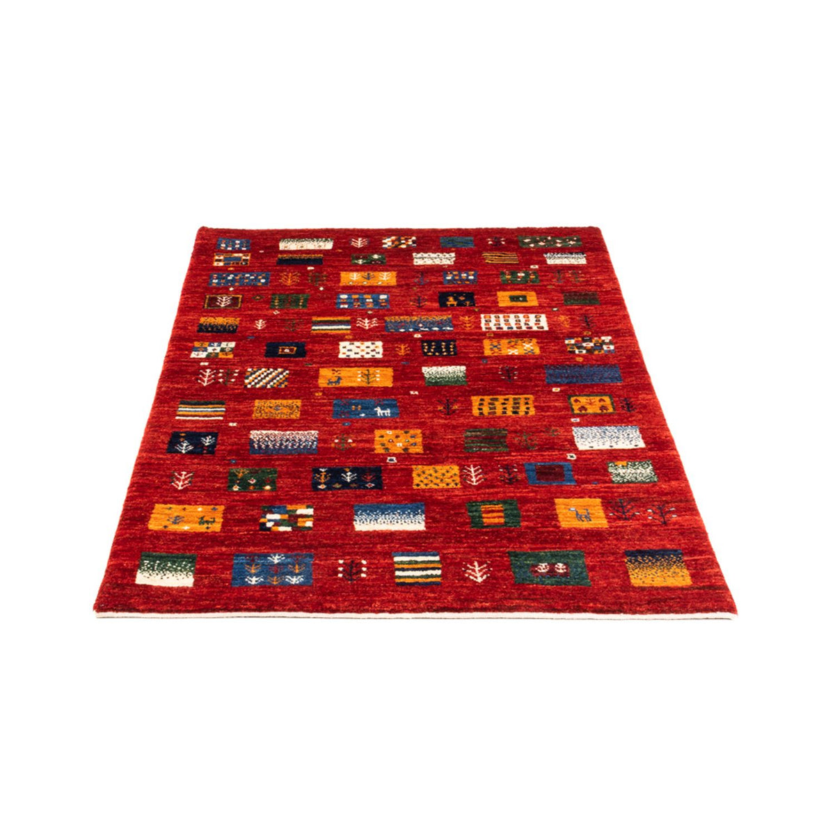 Tapis Gabbeh - Loribaft Persan - Royal - 130 x 85 cm - multicolore