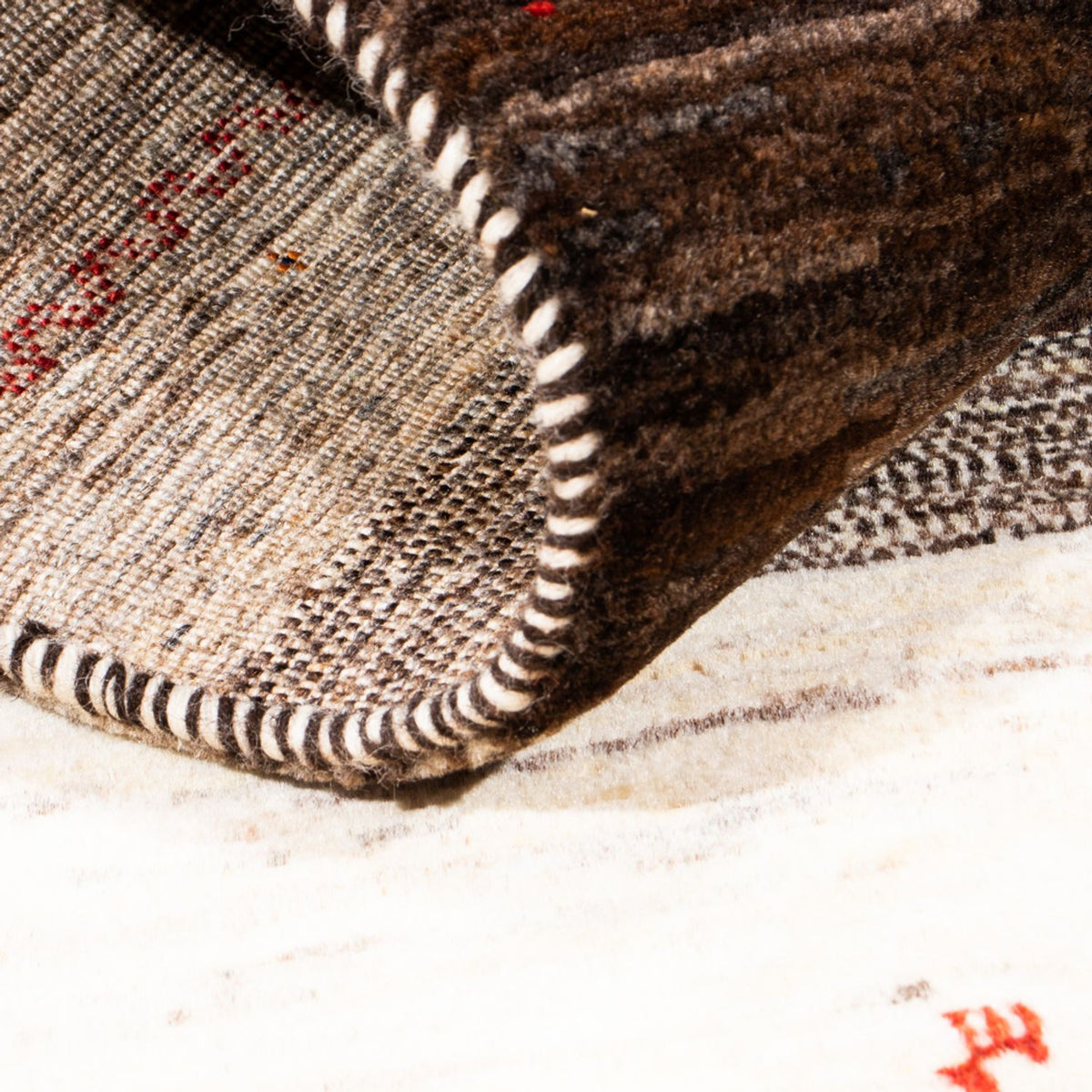 Tapis Gabbeh - Loribaft Persan - Royal - 134 x 84 cm - multicolore