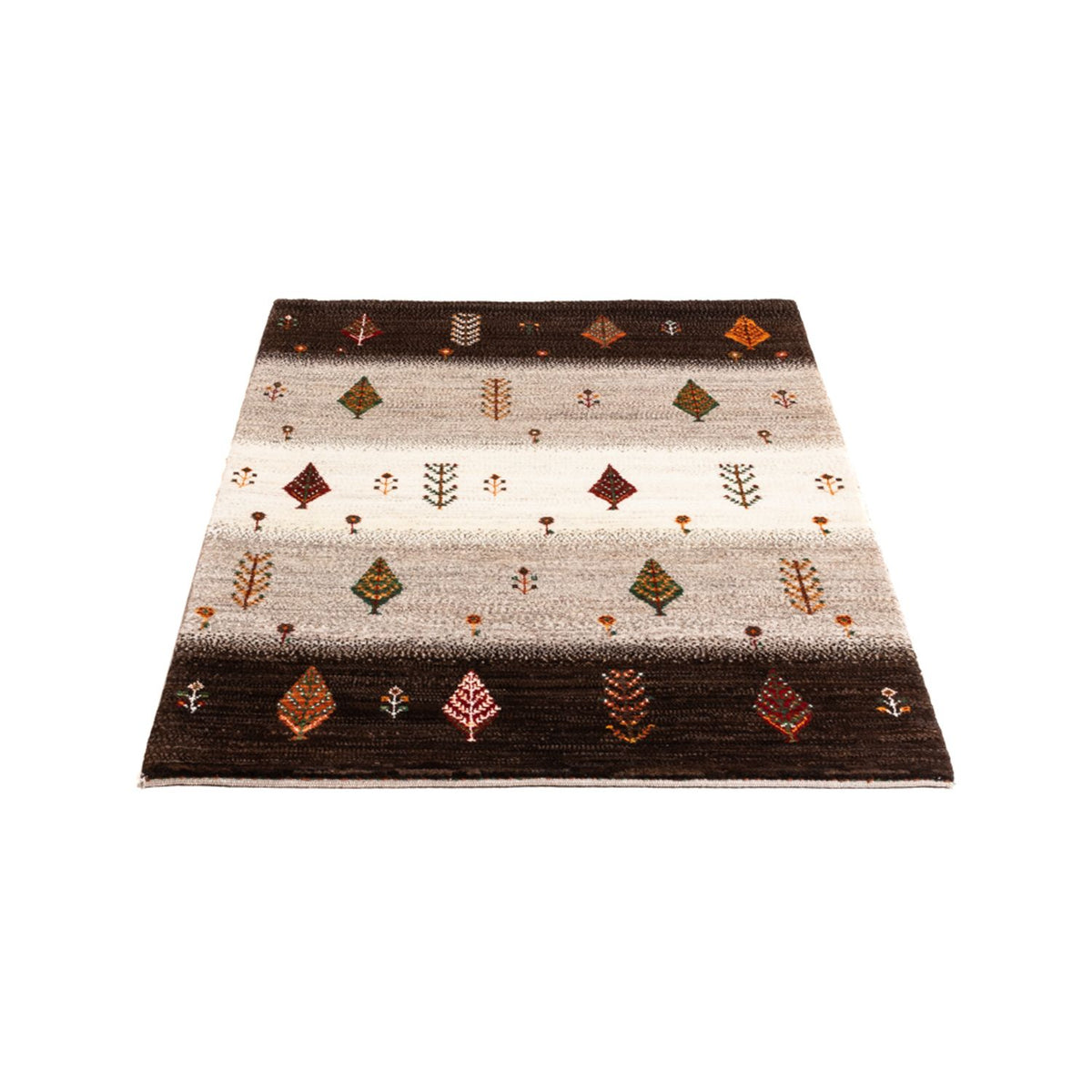 Tapis Gabbeh - Loribaft Persan - Royal - 126 x 84 cm - gris