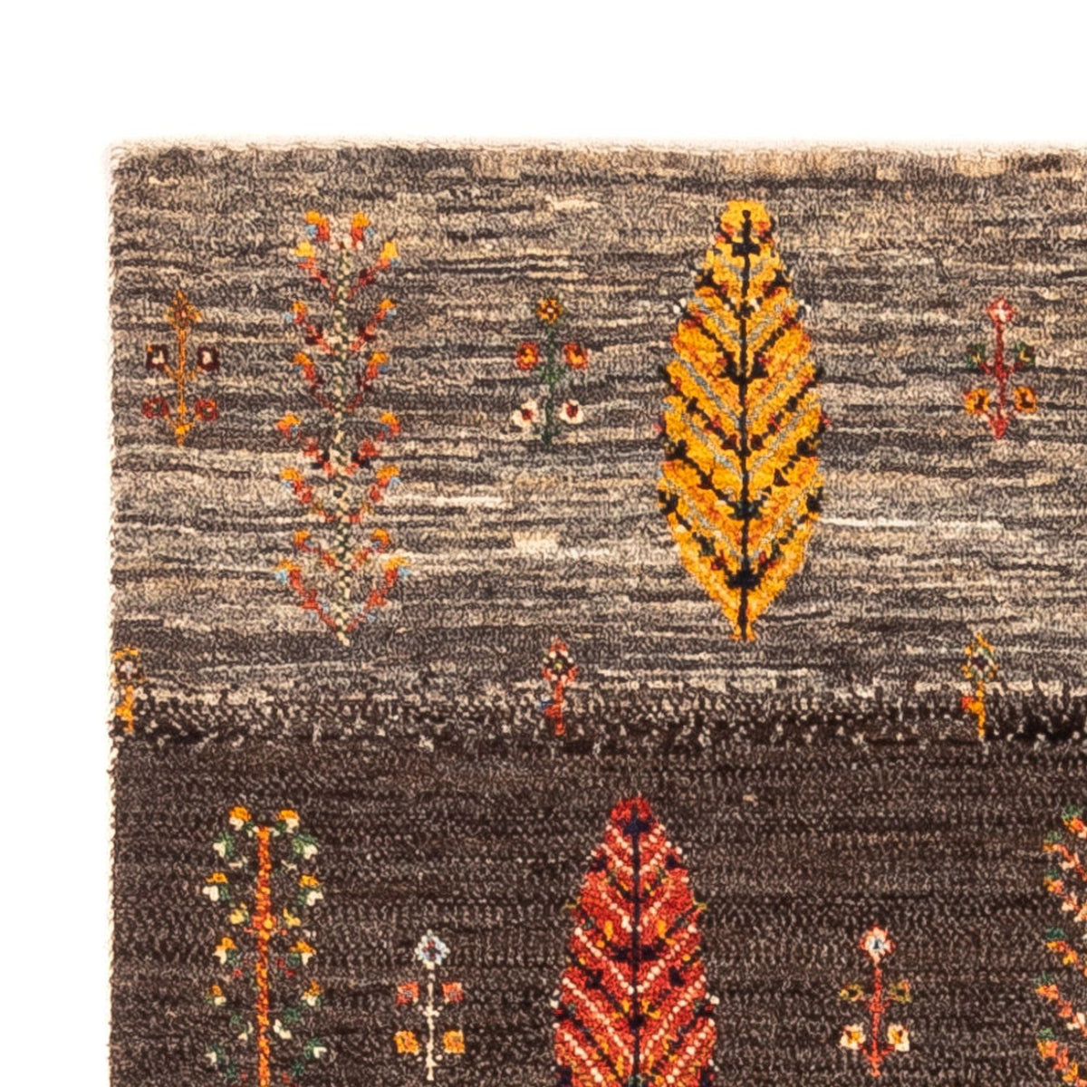 Tapis Gabbeh - Loribaft Persan - Royal - 122 x 84 cm - multicolore