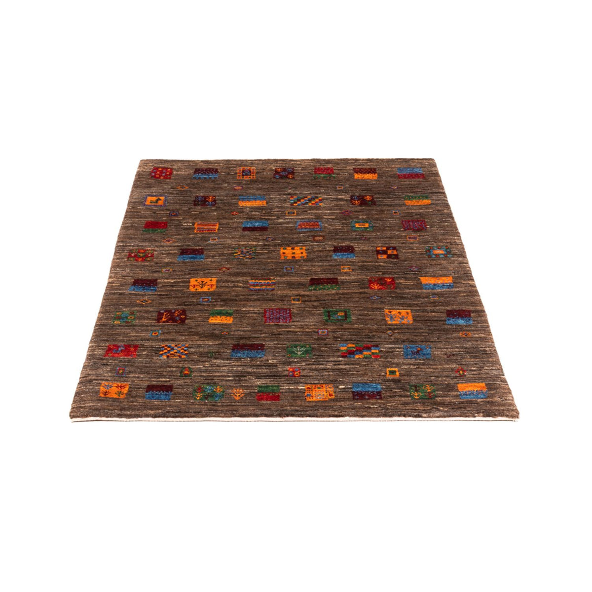 Tapis Gabbeh - Loribaft Persan - Royal - 119 x 82 cm - gris
