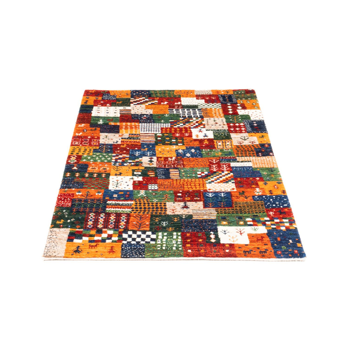 Tapis Gabbeh - Loribaft Persan - Royal - 125 x 80 cm - multicolore