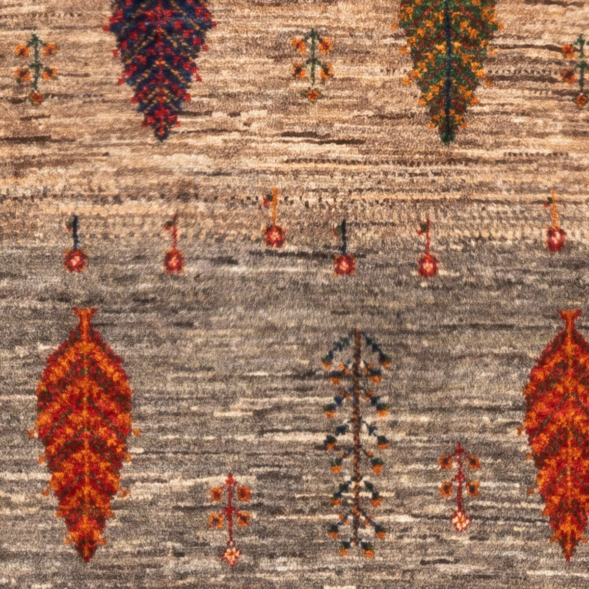 Tapis Gabbeh - Loribaft Persan - Royal - 133 x 81 cm - multicolore