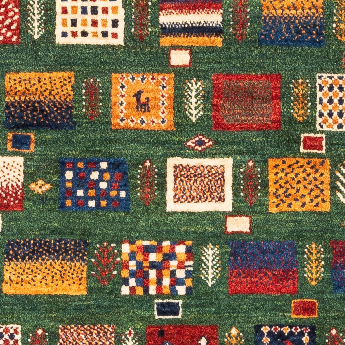 Tapis Gabbeh - Loribaft Persan - Royal - 117 x 83 cm - multicolore