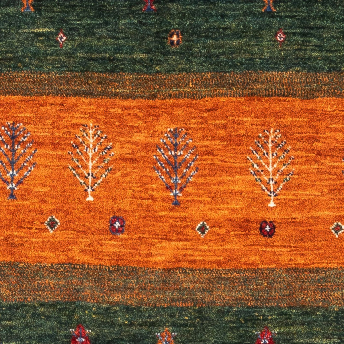 Tapis Gabbeh - Loribaft Persan - Royal - 136 x 84 cm - multicolore