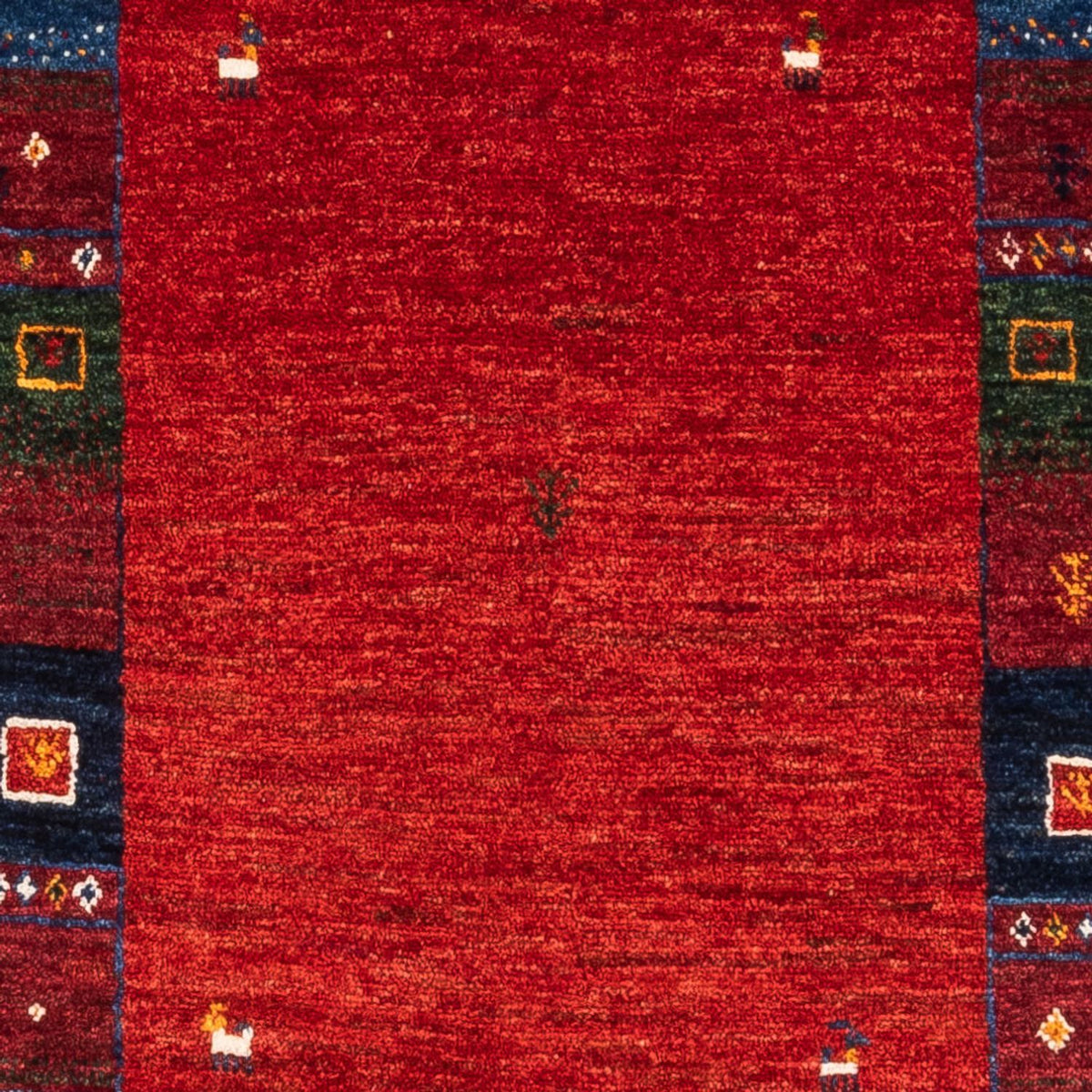 Tapis Gabbeh - Loribaft Persan - Royal - 121 x 81 cm - multicolore