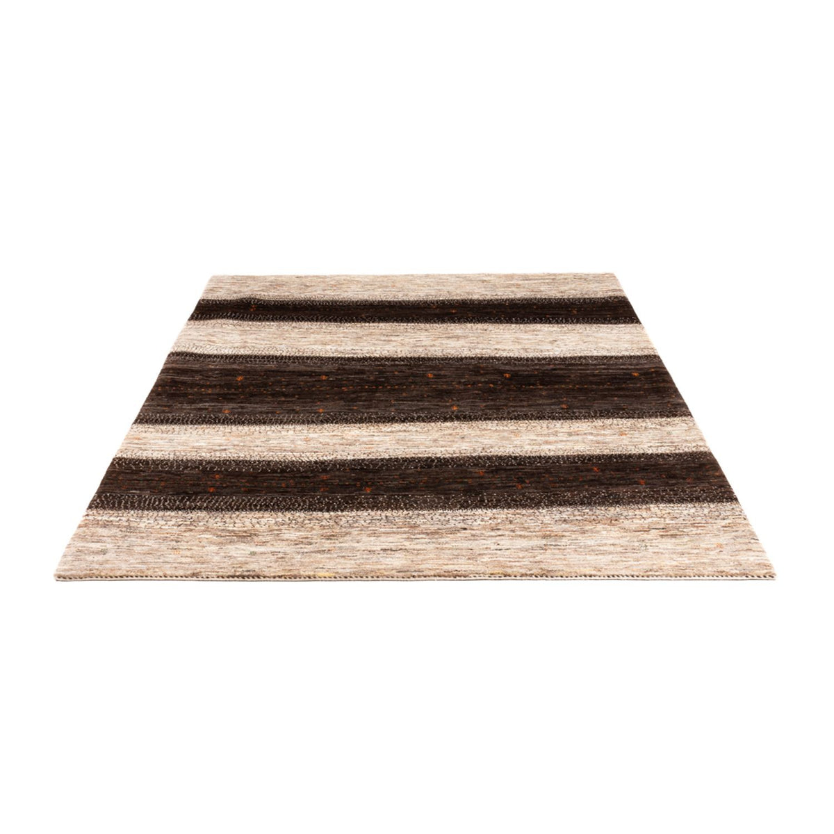 Tapis Gabbeh - Loribaft Persan - 198 x 160 cm - gris