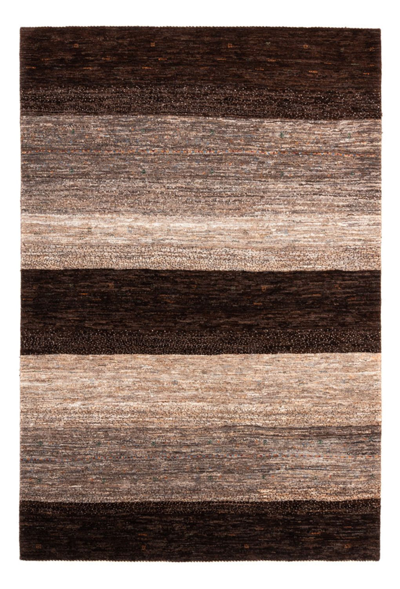 Tapis Gabbeh - Loribaft Persan - 195 x 134 cm - gris