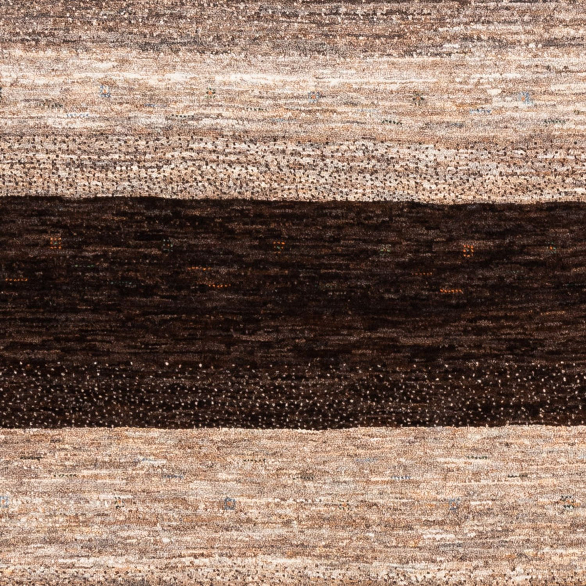 Tapis Gabbeh - Loribaft Persan - 195 x 134 cm - gris