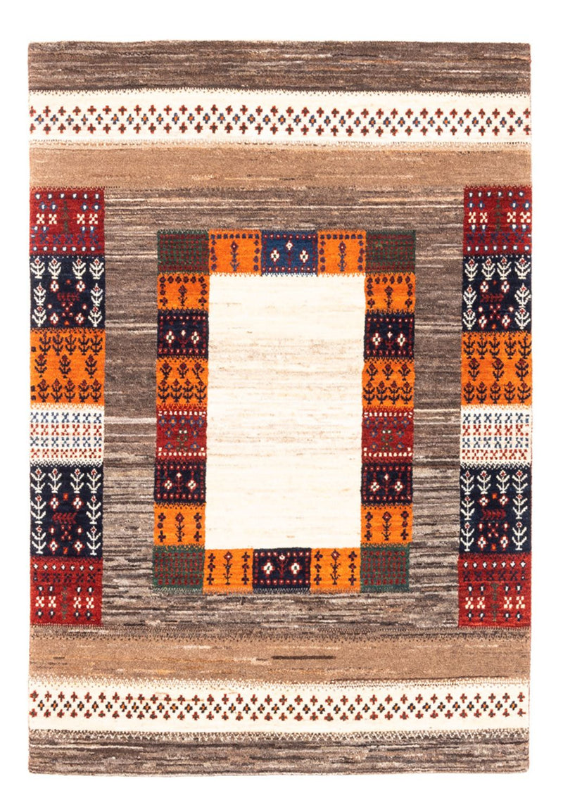 Tapis Gabbeh - Loribaft Persan - Royal - 147 x 103 cm - multicolore