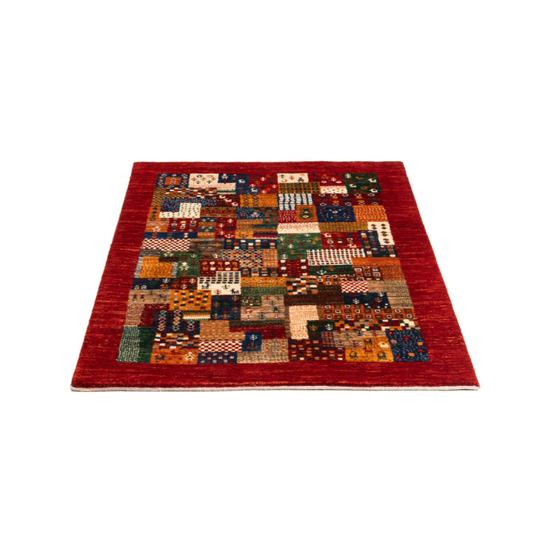 Tapis Gabbeh - Loribaft Persan - Royal - 134 x 90 cm - multicolore