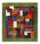 Tapis Gabbeh - Loribaft Persan - Royal carré - 129 x 120 cm - multicolore