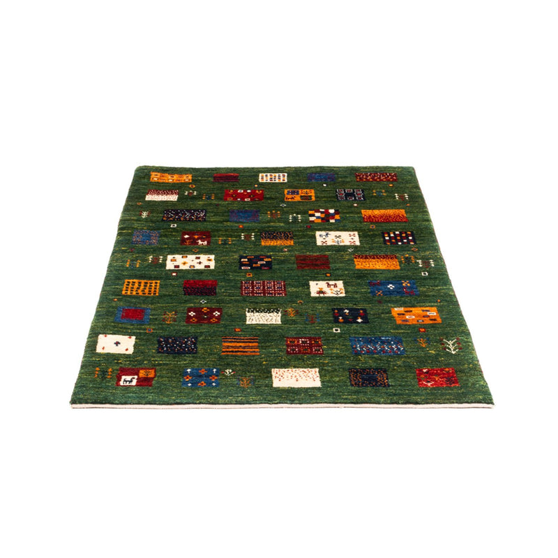 Tapis Gabbeh - Loribaft Persan - Royal - 129 x 88 cm - multicolore