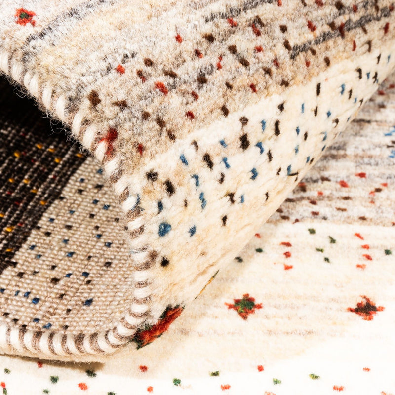 Tapis Gabbeh - Loribaft Persan - Royal - 121 x 84 cm - multicolore