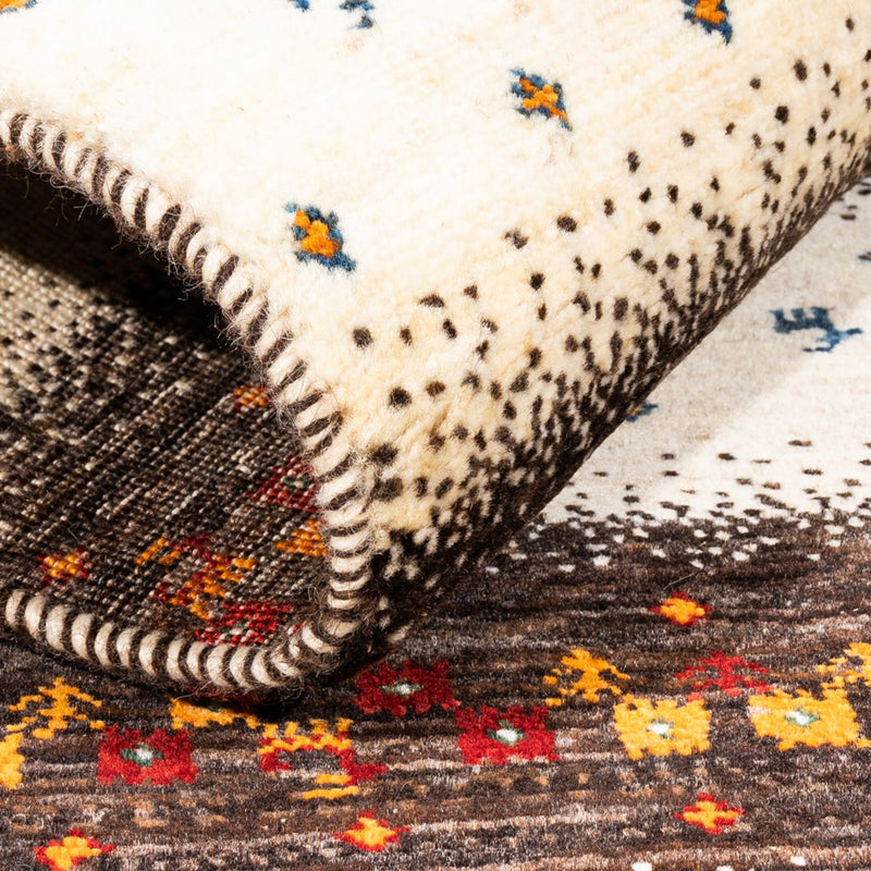 Tapis Gabbeh - Loribaft Persan - Royal - 127 x 83 cm - multicolore