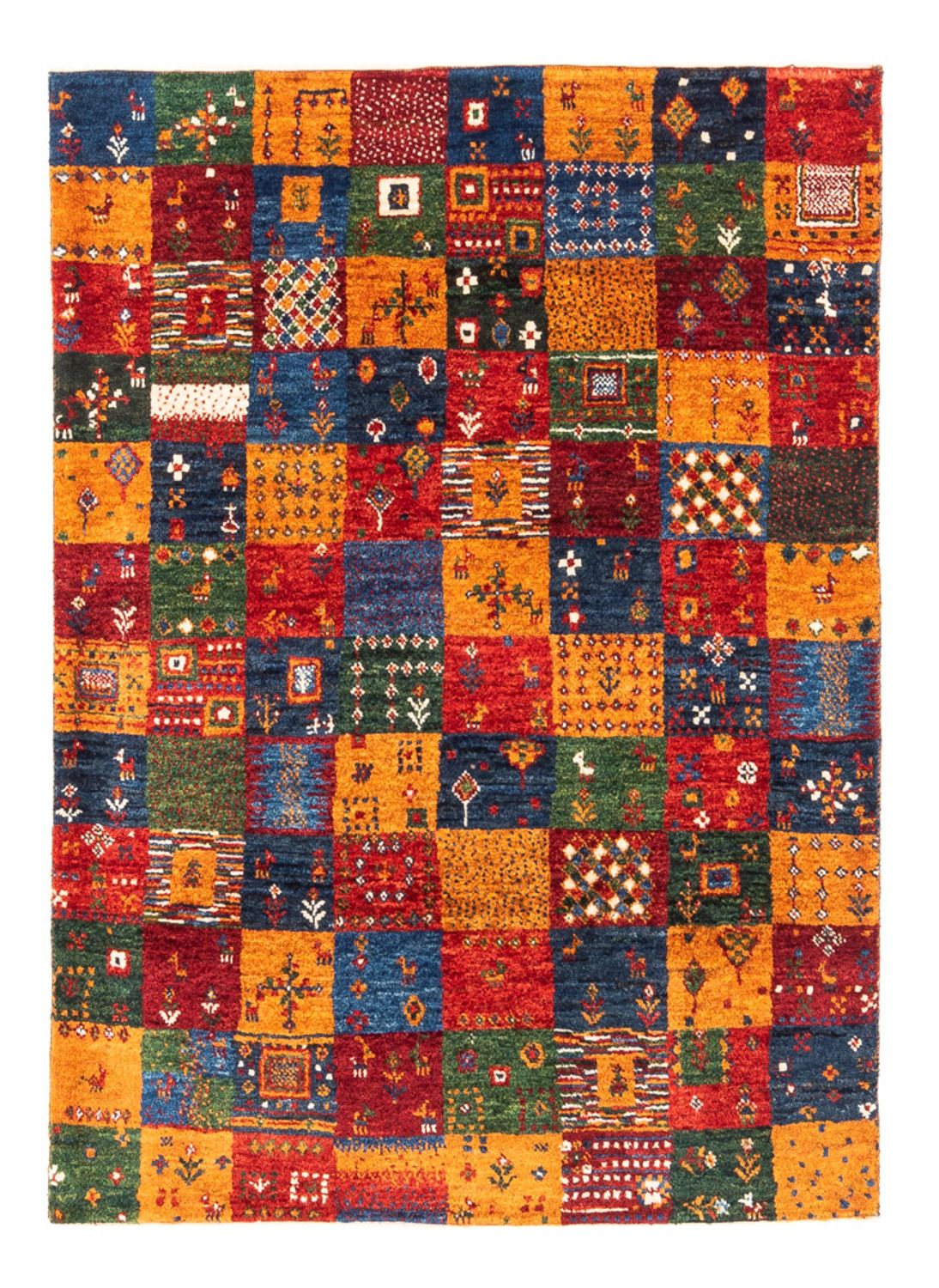 Tapis Gabbeh - Loribaft Persan - Royal - 119 x 85 cm - multicolore