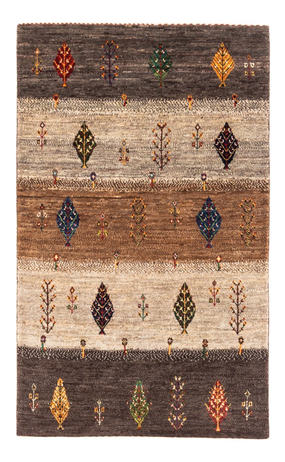 Tapis Gabbeh - Loribaft Persan - Royal - 130 x 84 cm - multicolore