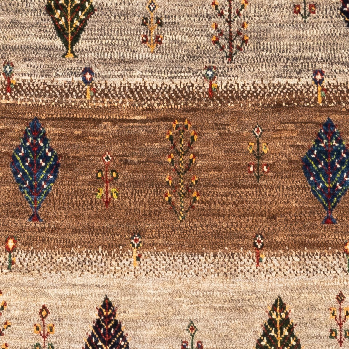 Tapis Gabbeh - Loribaft Persan - Royal - 130 x 84 cm - multicolore