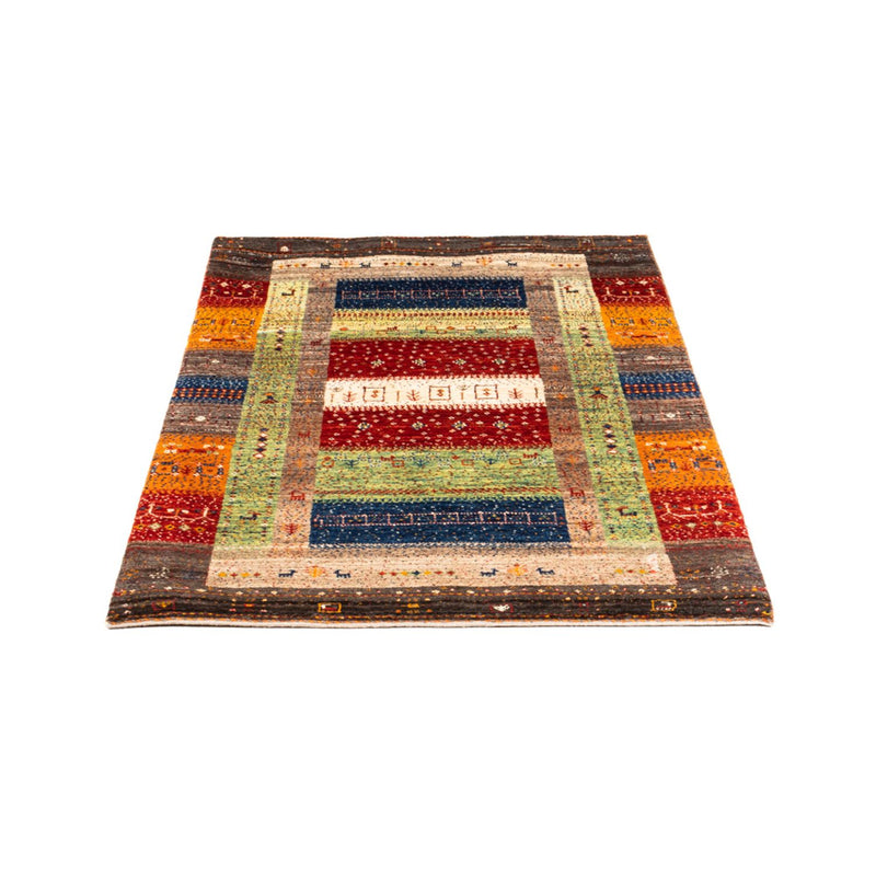 Tapis Gabbeh - Loribaft Persan - Royal - 145 x 90 cm - multicolore