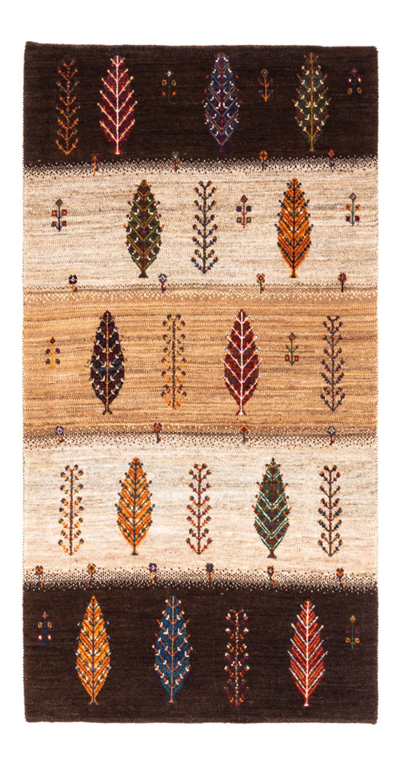 Tapis Gabbeh - Loribaft Persan - Royal - 147 x 85 cm - multicolore