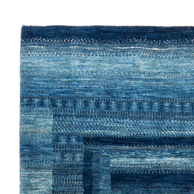 Tapis Gabbeh - Loribaft Persan - Royal - 198 x 158 cm - bleu