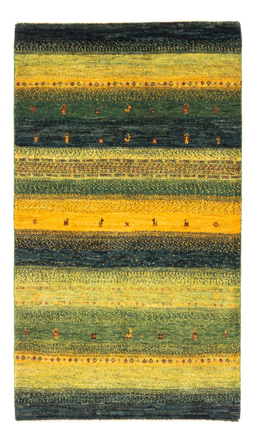 Tapis Gabbeh - Loribaft Persan - Royal - 133 x 82 cm - vert