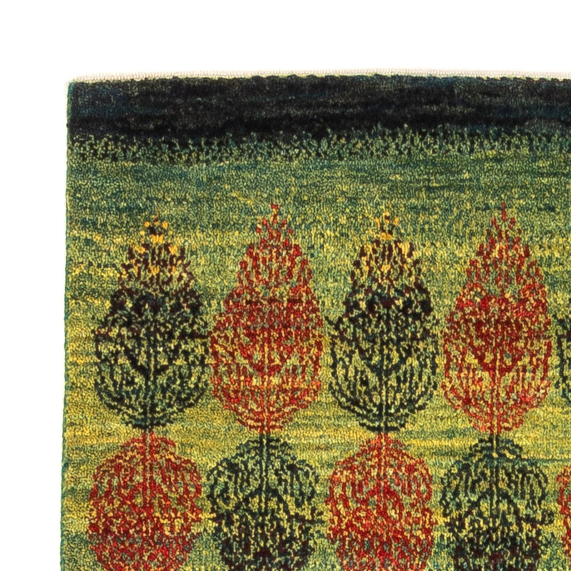 Tapis Gabbeh - Loribaft Persan - Royal - 138 x 87 cm - multicolore