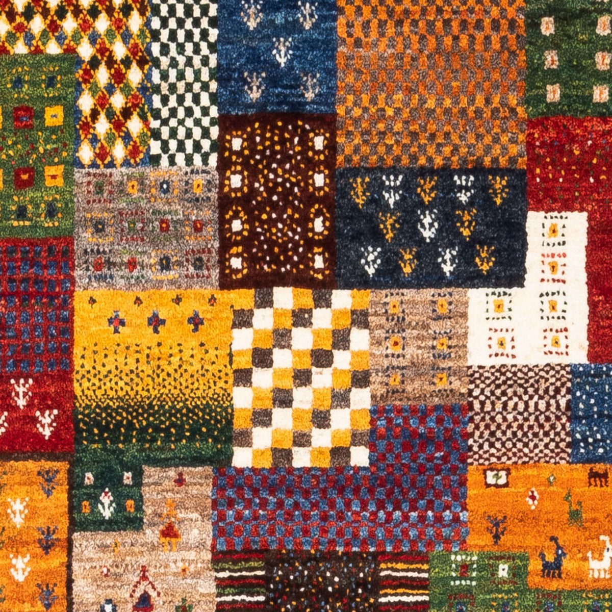 Tapis Gabbeh - Loribaft Persan - Royal - 138 x 84 cm - multicolore