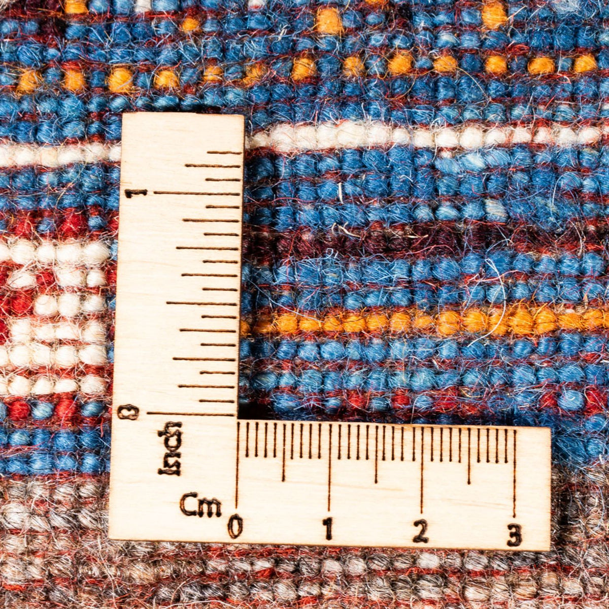 Tapis Gabbeh - Loribaft Persan - Royal - 106 x 81 cm - multicolore