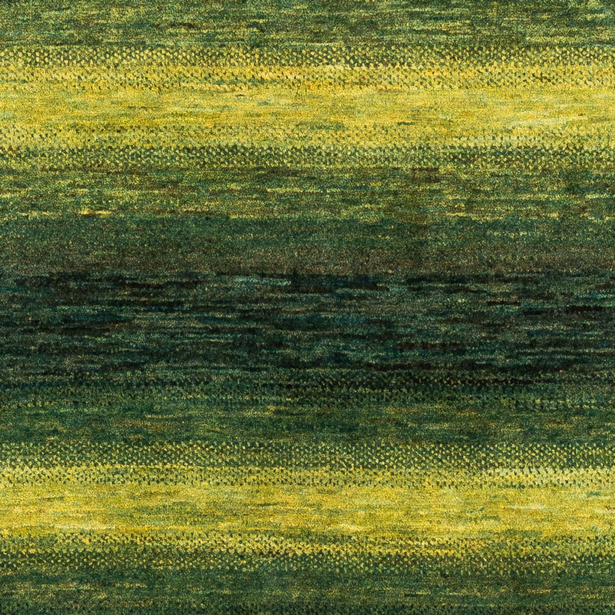 Tapis Gabbeh - Loribaft Persan - Royal - 196 x 165 cm - vert