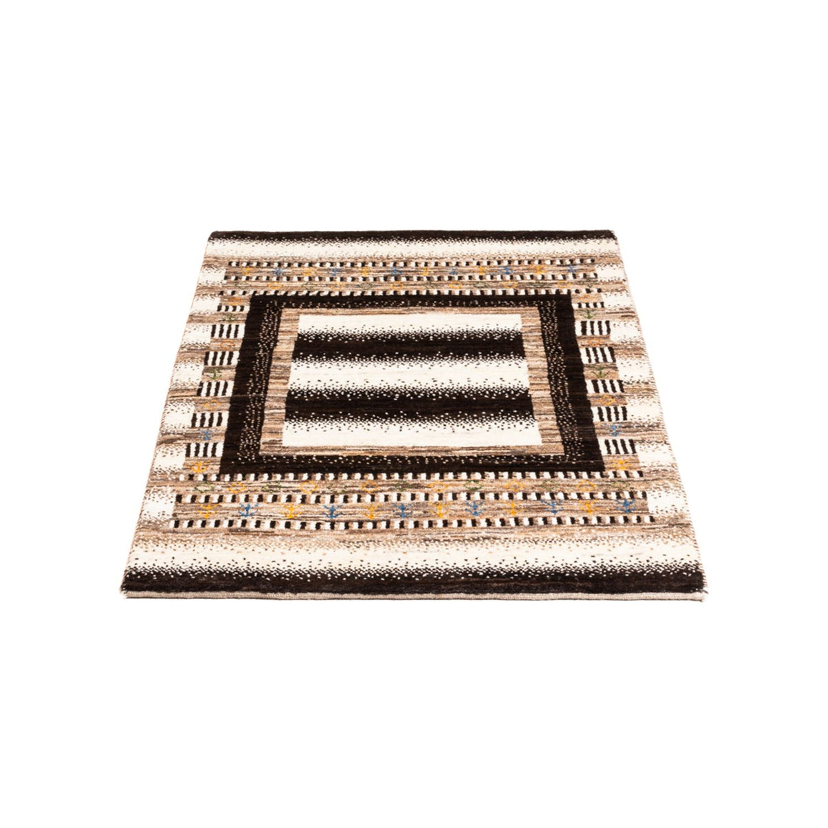 Tapis Gabbeh - Loribaft Persan - Royal - 111 x 72 cm - multicolore